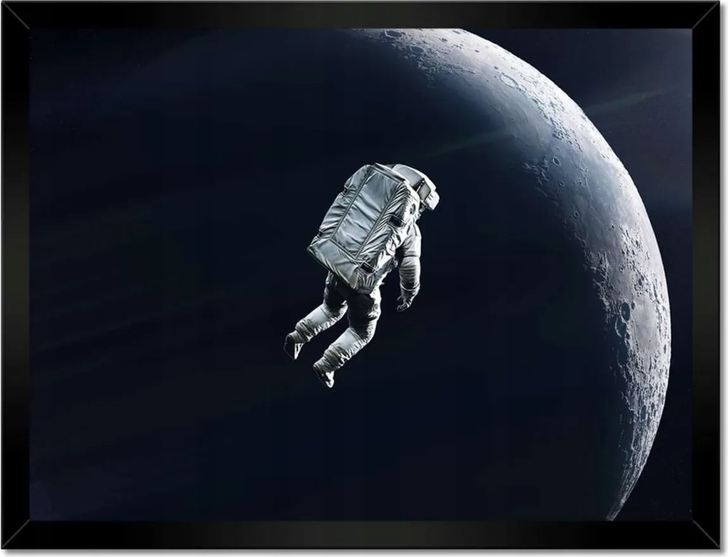 Poszterek keretben 40x30 Űrhajós az űrben