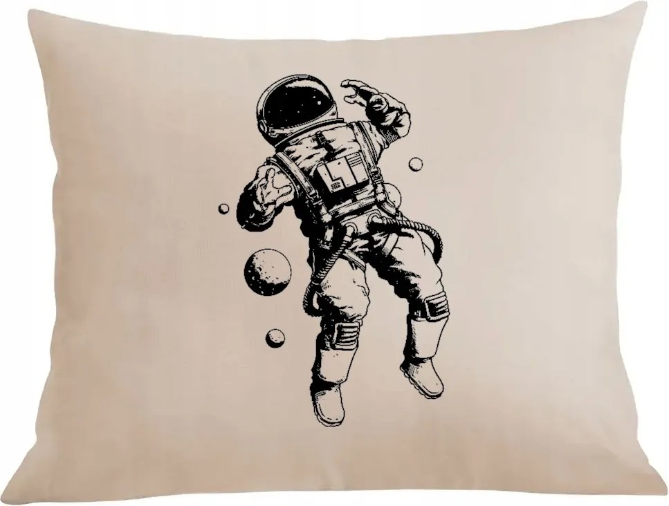 Párna párnahuzat Asztronauta Kozmosz minta