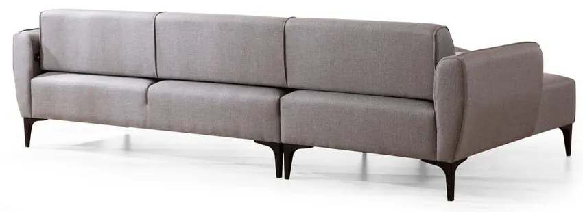 Belissimo világosszürke sarokkanapé, bal oldali – Balcab Home