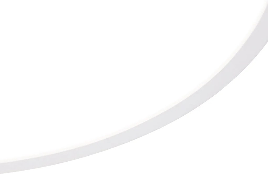 Okos mennyezeti lámpa fehér 40 cm LED RGBW IP54-gyel - Siem