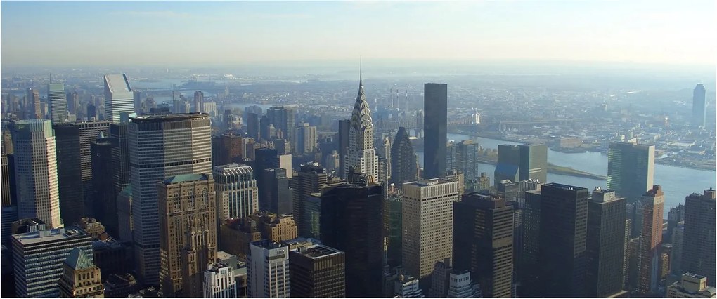 Kép - Manhattan nappal (120x50 cm)