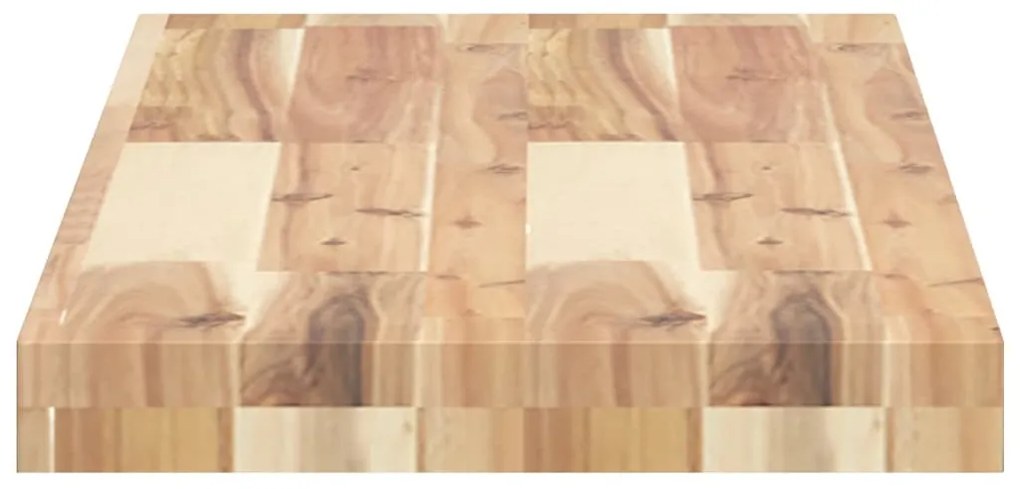 3 db kezeletlen tömör akácfa függőpolc 100 x 30 x 4 cm