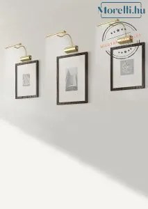 Képmegvilágító Lámpa Bronz CURTIS TRIO 279770108