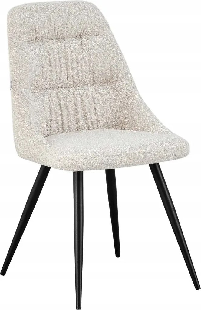 Retro kárpitozott étkezőszék Quercia szahara Bézs 56x48x85 Homla