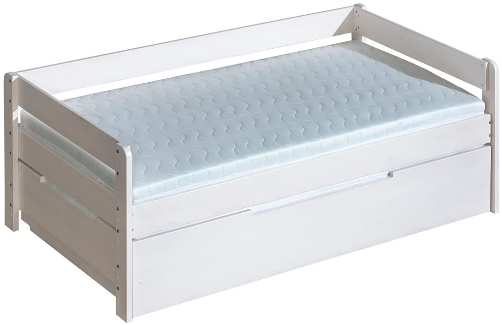 Széthúzható ágy 90 cm Balos (ágyráccsal és tárhellyel). 605358