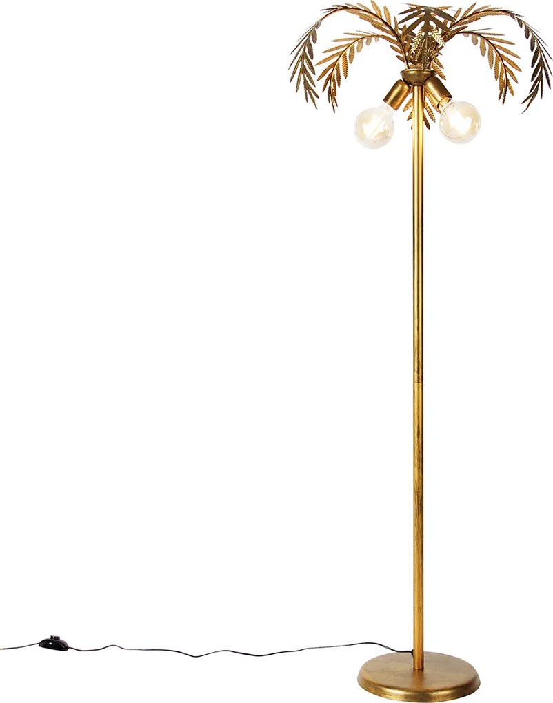 Okos állólámpa arany 156cm 2 Wifi G95-tel - Botanica