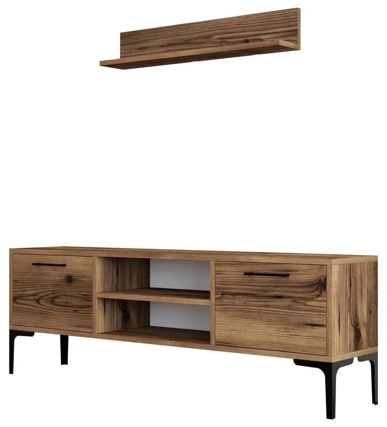 TV szekrény Riga - Walnut