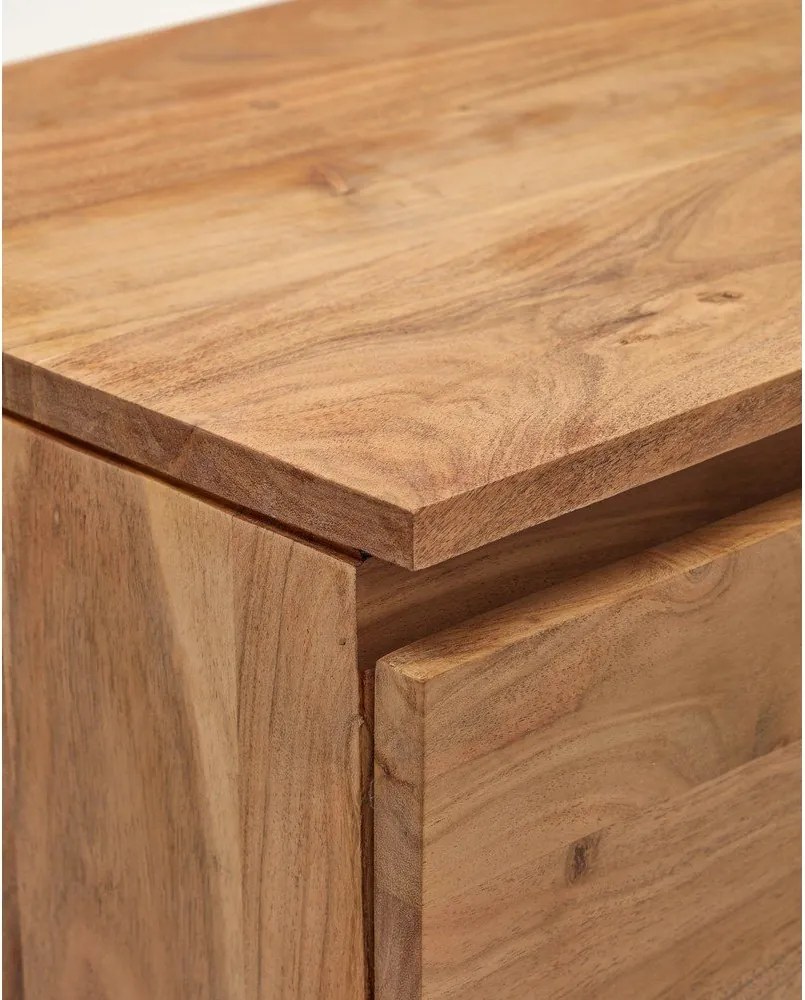 Natúr színű akácfa komód 200x88x40 cm Uxue – Kave Home