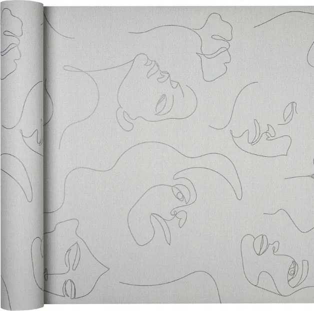 Modern Fej Arcú fali tapéta Modern Bézs vinil