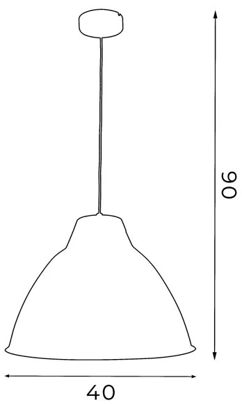 Csillár SKAL 1xE27/60W/230V