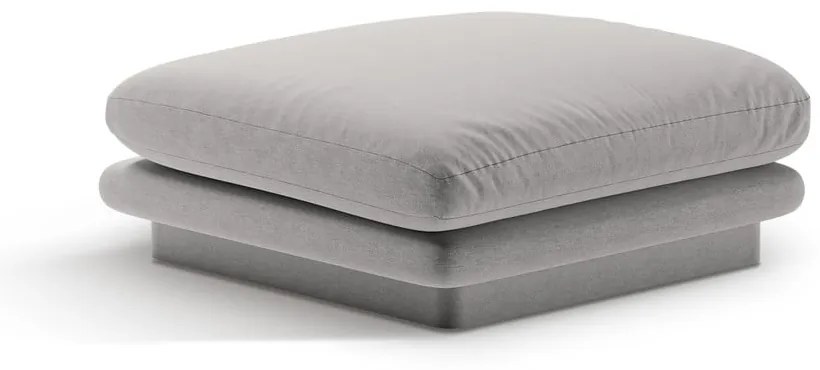 Világosszürke lábtartó Torino – Micadoni Home