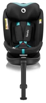 Lionelo NAVY i-Size 40-150 cm autósülés alapozóval, fekete/türkiz