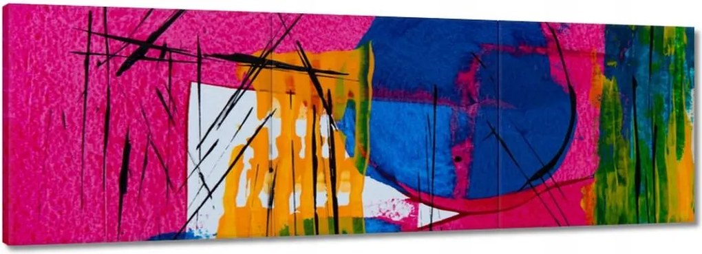 Festmények 120x40 Absztrakt René