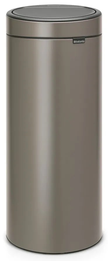 Szürke acél érintésre nyíló szemetes 30 l Touch Bin – Brabantia