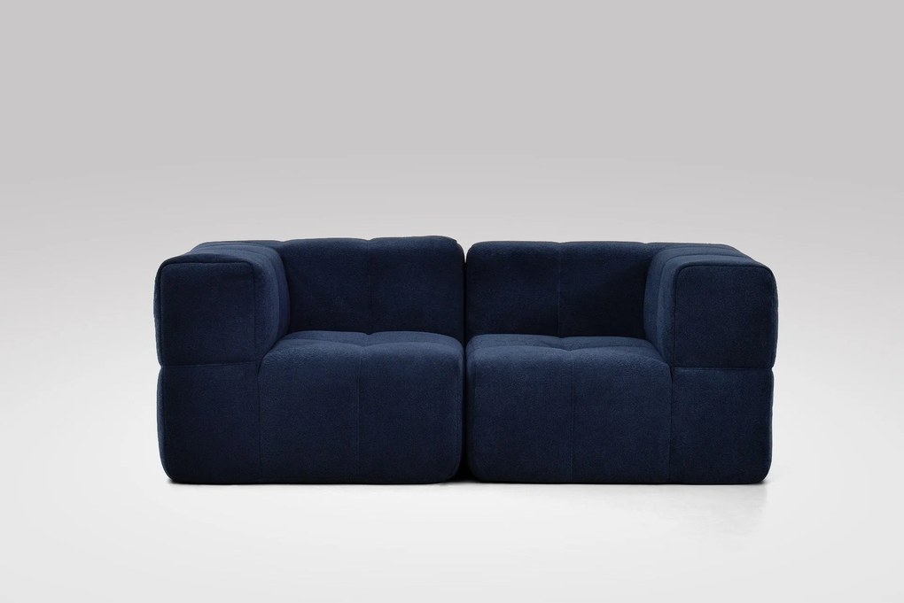 2 Teiliges Modulares Sofa – Blau
