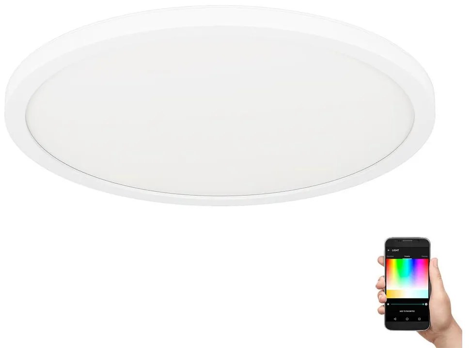 Eglo Eglo 900086 - LED RGBW Dimmelhető mennyezeti lámpa ROVITO-Z LED/14,6W/230V fehér EG900086