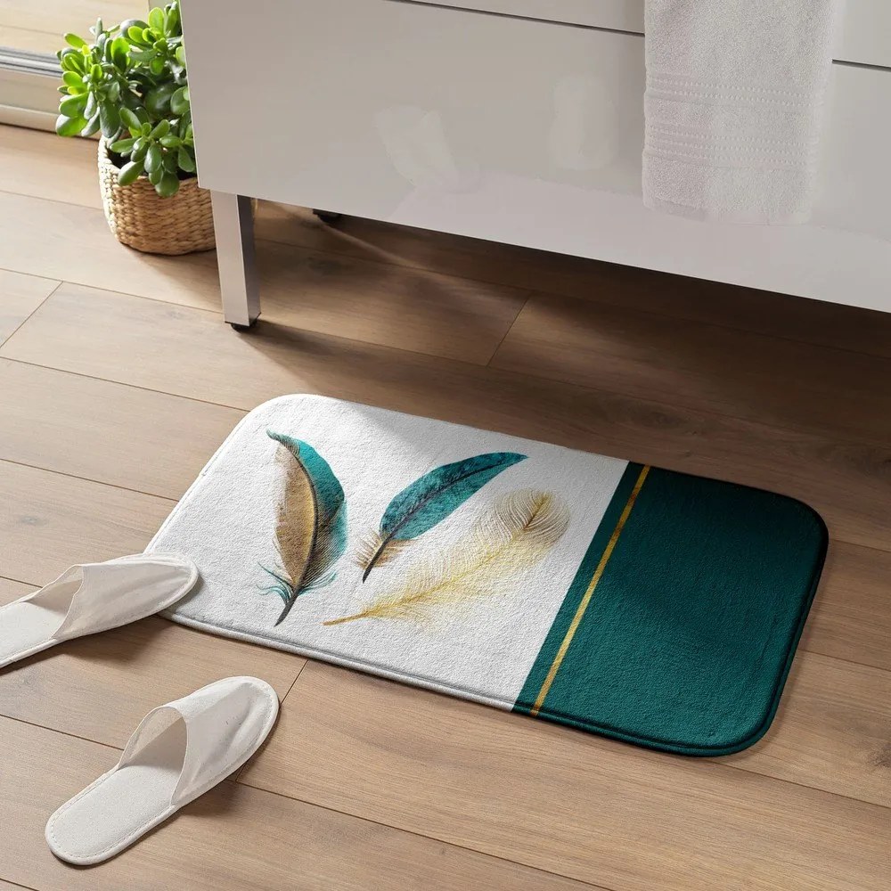 Textil fürdőszobai kilépő 45x75 cm Plumiss – douceur d'intérieur