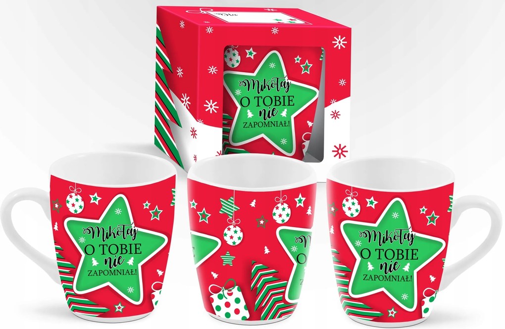 Mikulás Ajándék Karácsonyi Bögre Dobozban Gyerekeknek Osztály Ajándék