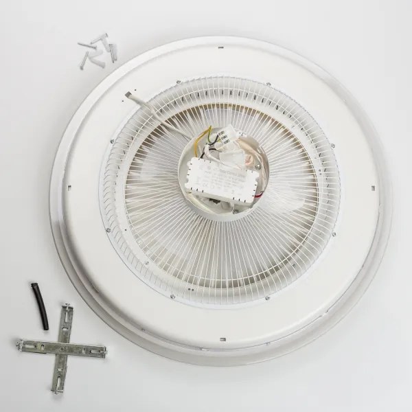 Brilagi - LED Dimmelhető lámpa ventilátorral RONDA LED/48W/230V fehér + távirányító