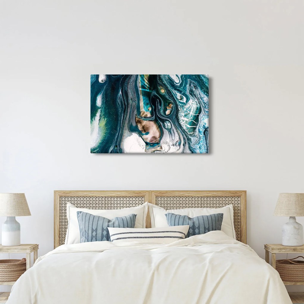 Absztrakciós kép (90x60 cm)