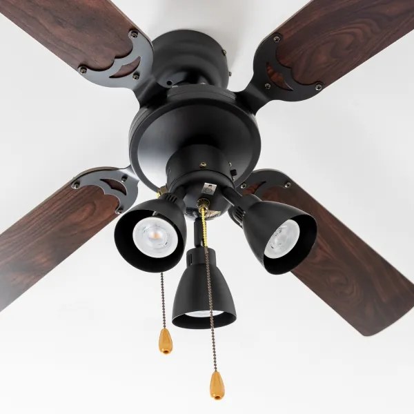 ZEVENTI - Mennyezeti ventilátor ZURRIOLA 3xGU10/50W/230V