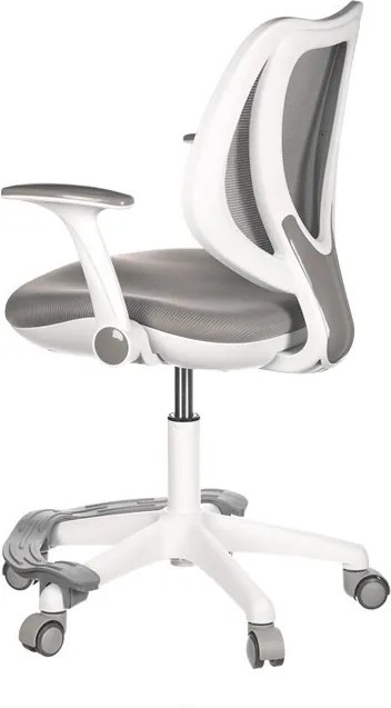 Gyermek szék, magasságállítható, szürke hálós, KA-C806 GREY