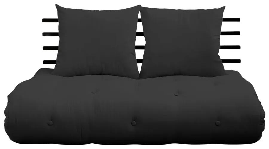 Shin Sano Black/Dark Grey kinyitható kanapé - Karup Design