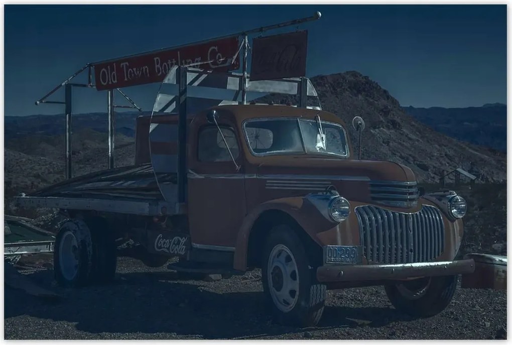 Poszterek 120x80 Amerikai teherautó