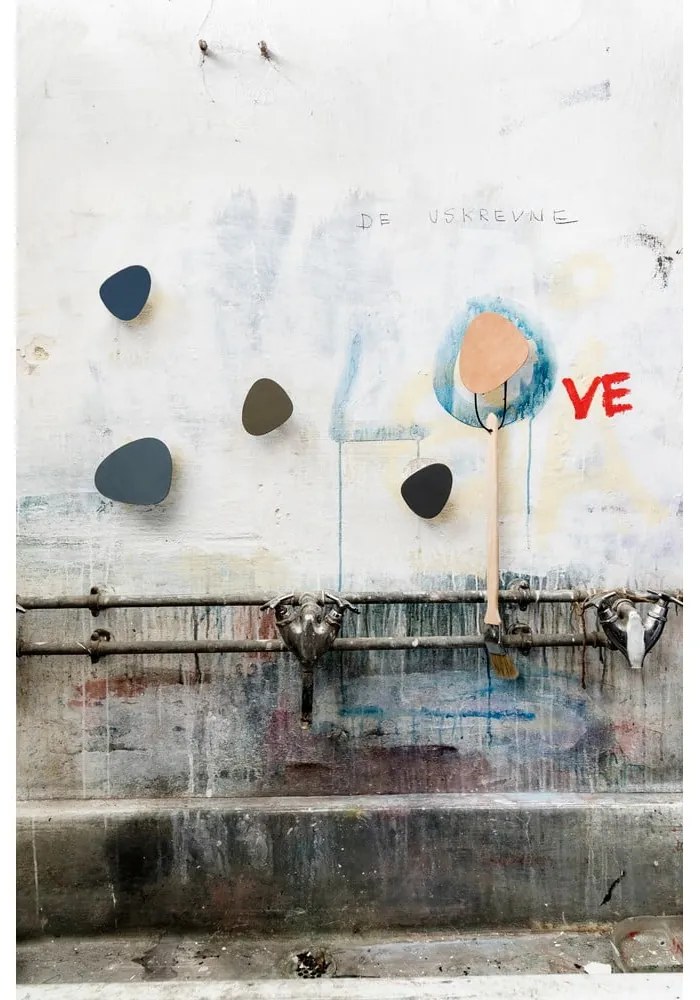 Kék fali acél akasztó Dot S Nupo – LIND DNA