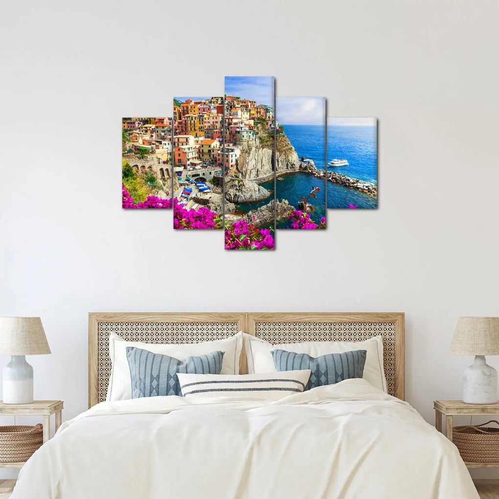 Kép - Manarola olasz falu (150x105 cm)