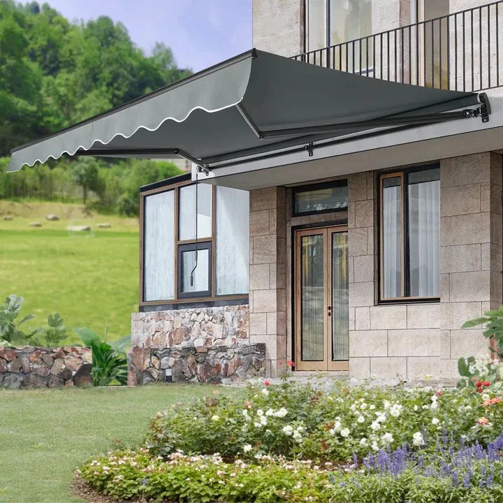 Juskys Markíza 250 cm - szürke