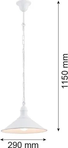 Argon ERBA 630 Függőlámpa 1x15W/E27 IP20
