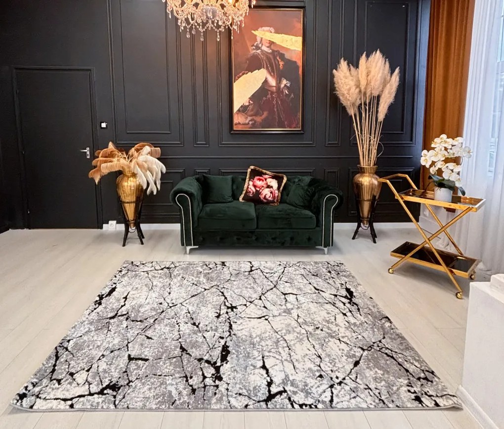 Toscana 4695 Black (Fekete) 200x280 cm