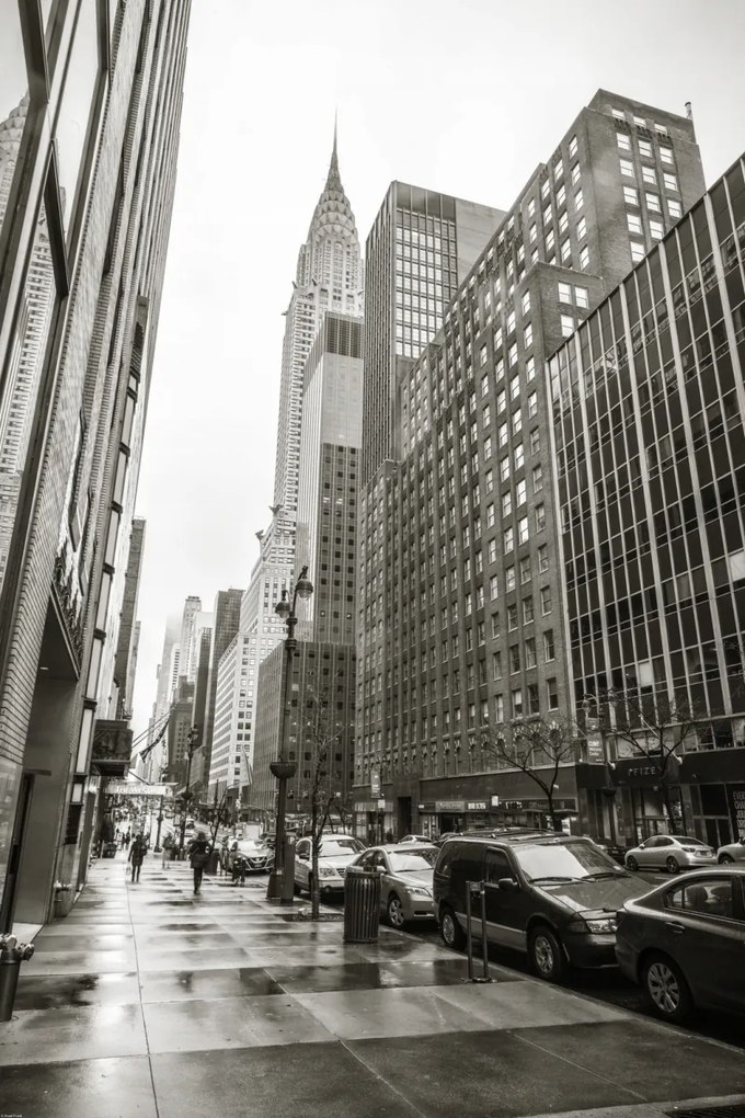 Poszter 61x91,5cm New York utca, Assaf Frank