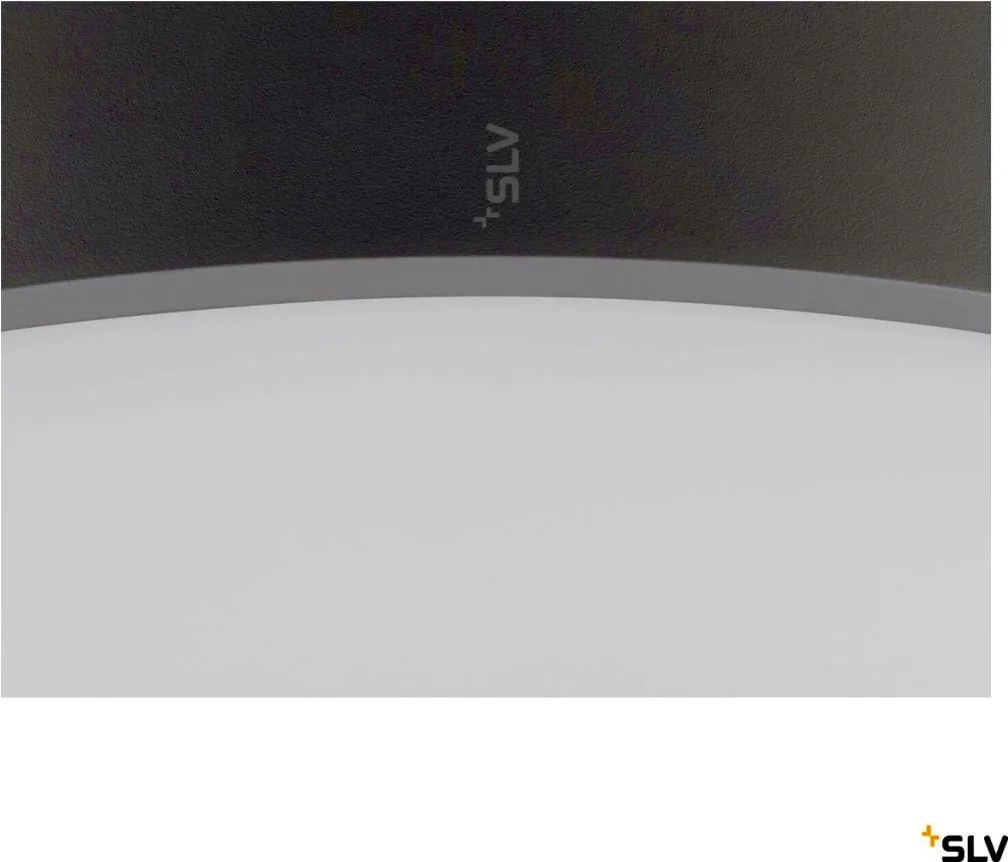 SLV 1007324 MEDO Modern Kültéri Mennyezeti Lámpa Szürke LED IP50