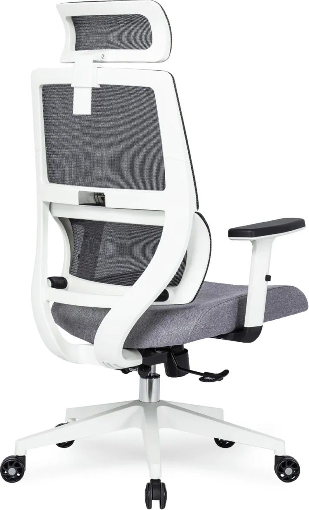 Forgószék ergonomikus kialakítással, szürke színben. NICKI