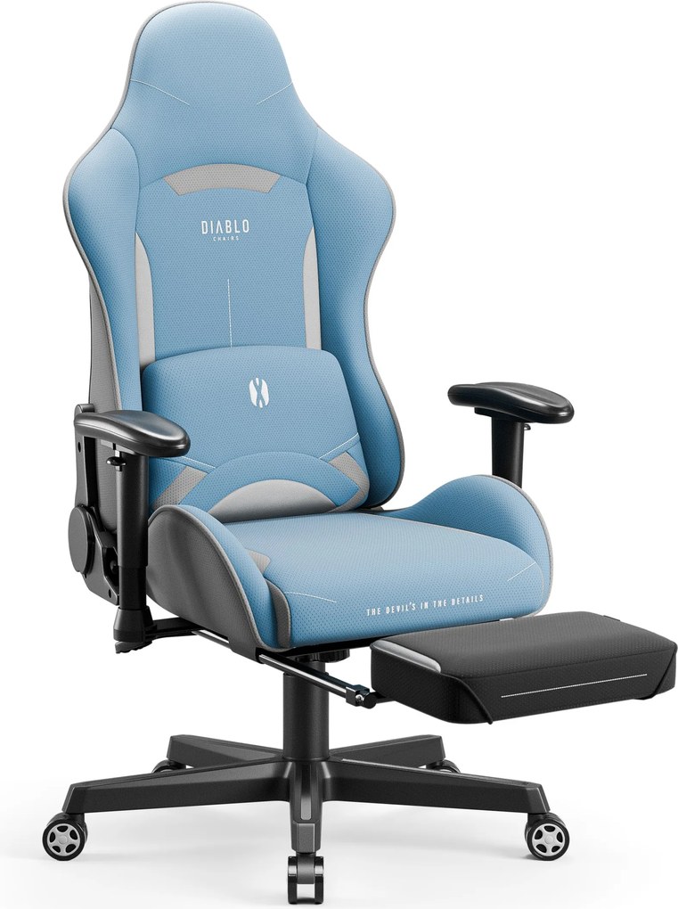 Szövet gamer szék Diablo X-Starter kék