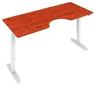 MOTION ERGO állítható magasságú ergo irodai asztal, 180 x 90 cm, memóriával, bÜkk/fehér