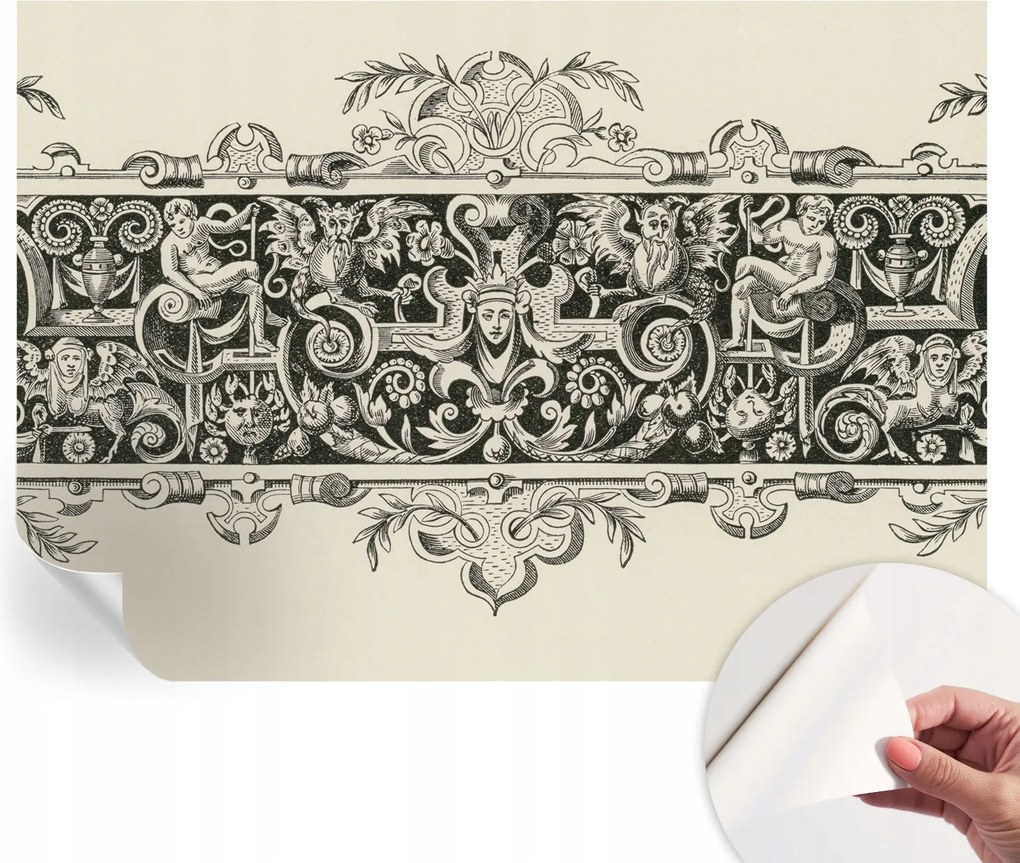 Dekoratív öntapadós fotótapéta irodába Mitológiai motívumok 208x146