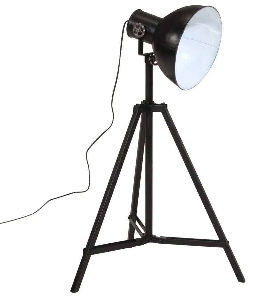 vidaXL fekete állólámpa 25 W 61x61x90/150 cm E27