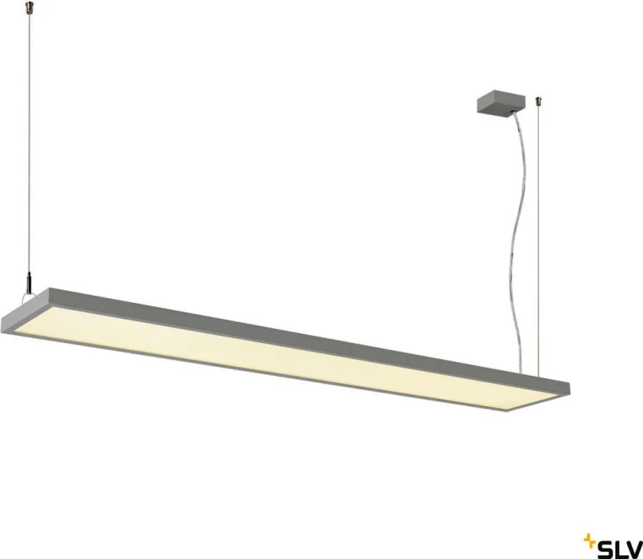 SLV 1007473 WORKLIGHT Modern Led Függesztett Lámpa Szürke LED IP20