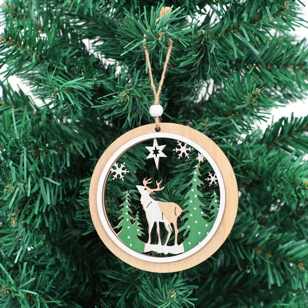 RUDOLPH mű karácsonyfa, 150cm, zöld Casaria