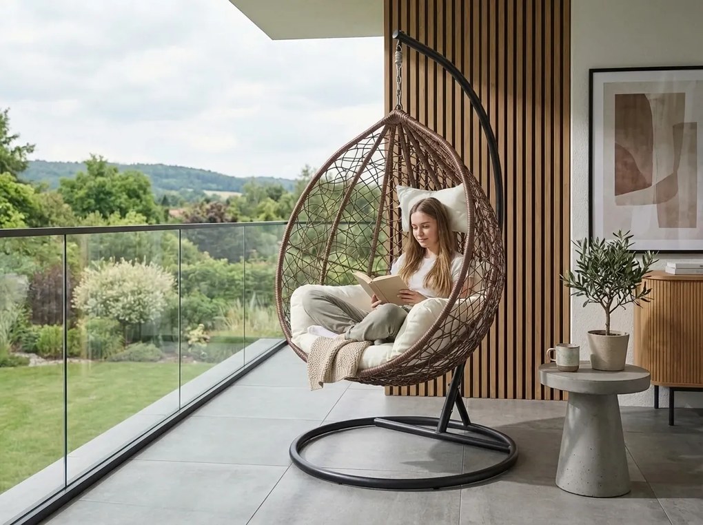 Barna függőszék KOKON