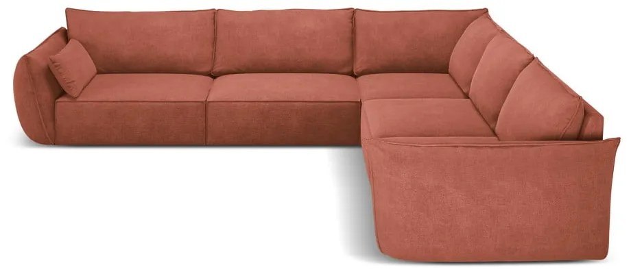 Piros sarokkanapé (variálható) Vanda – Mazzini Sofas