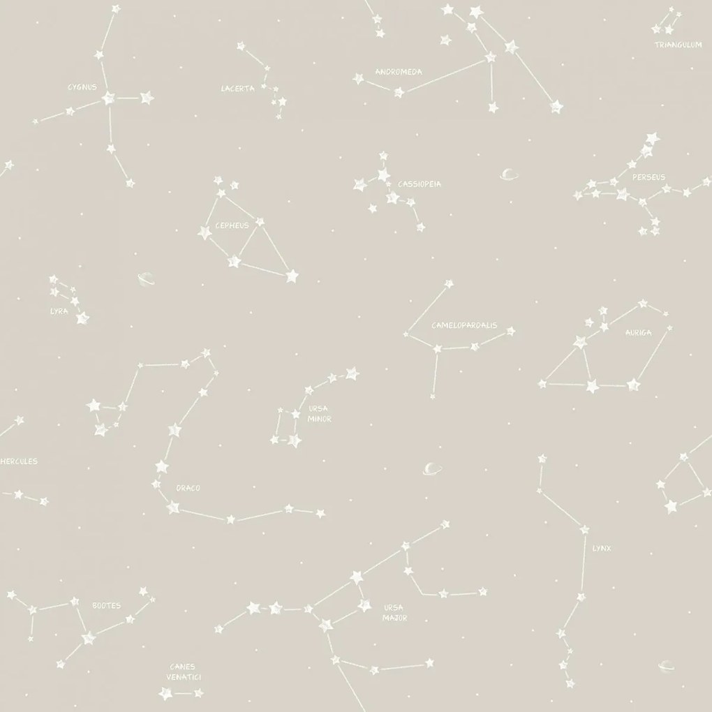 Tapéta A Gyerekszobába Csillagképekben