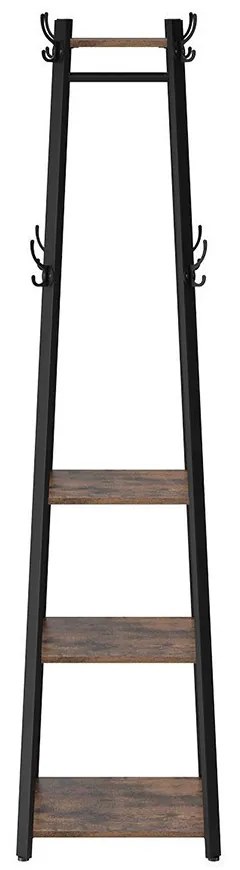 Álló fogas polcokkal 43x43x180cm