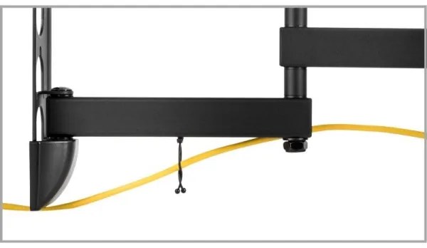 MK FLORIA MKF-23DP444 - Fali tartó TV-hez csuklóval 65" fekete