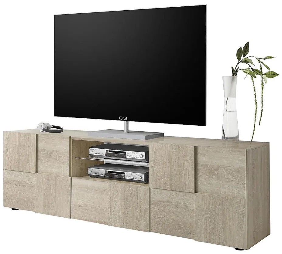 TV-szekrény SERIAN sonoma tölgy