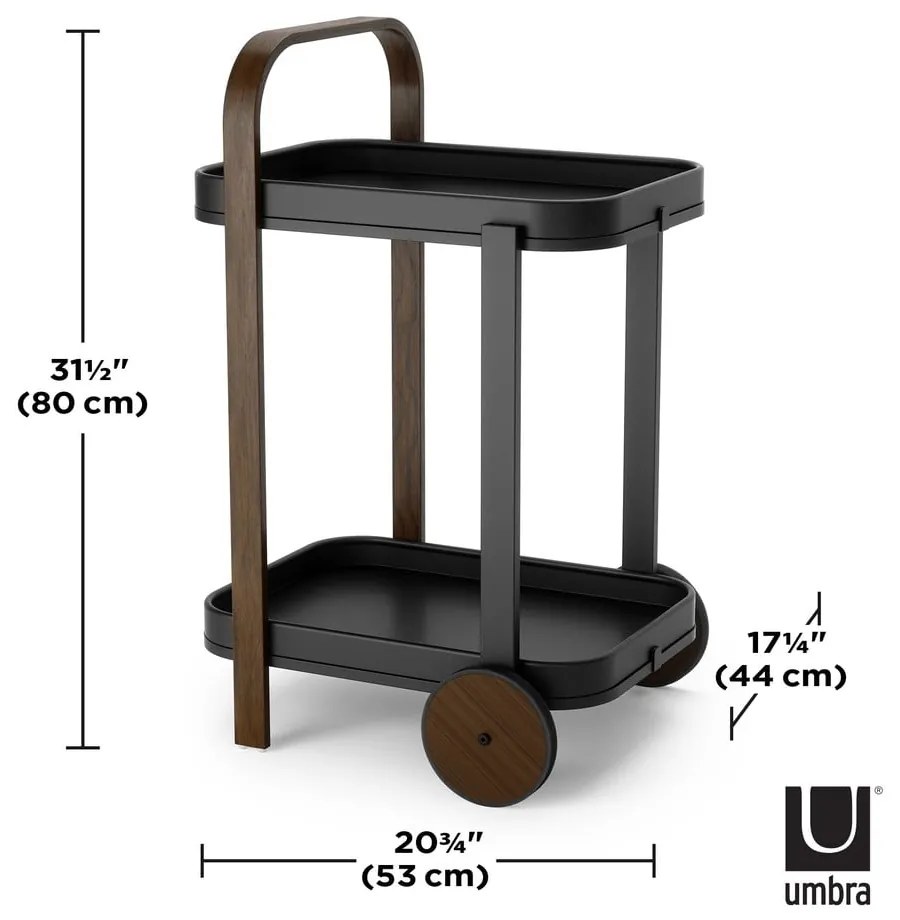 Gurulós zsúrkocsi 44x53 cm Bellwood – Umbra