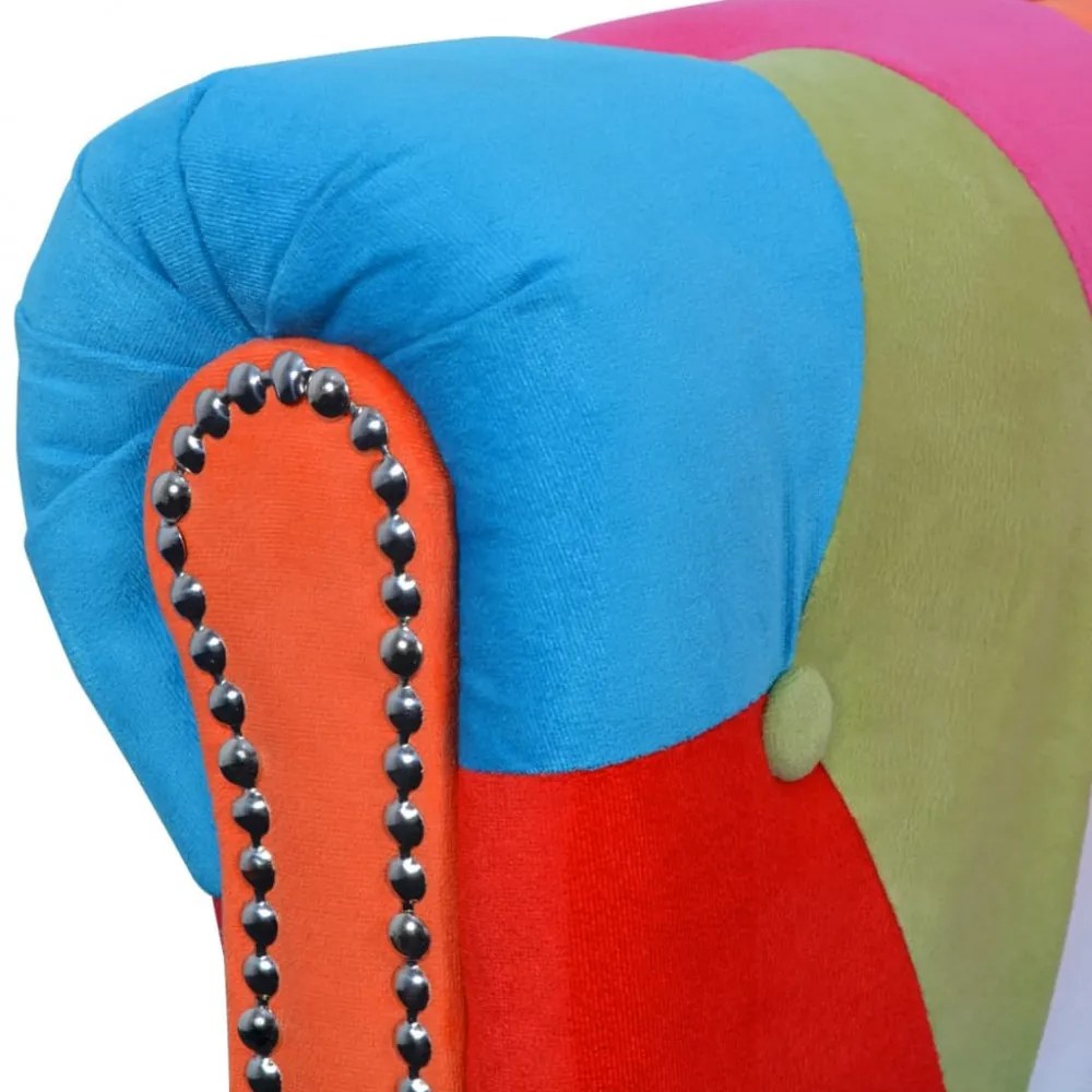 2 személyes szövet Chesterfield kanapé